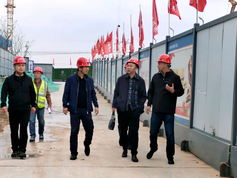 建工控股黨委委員、紀(jì)委書記、監(jiān)察專員王汪苗到桃花科創(chuàng)產(chǎn)業(yè)園項(xiàng)目調(diào)研督導(dǎo)工作3
